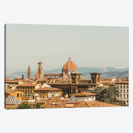 Over The Firenze Roofs Canvas Print #FSC110} by Florian Schleinig Canvas Wall Art
