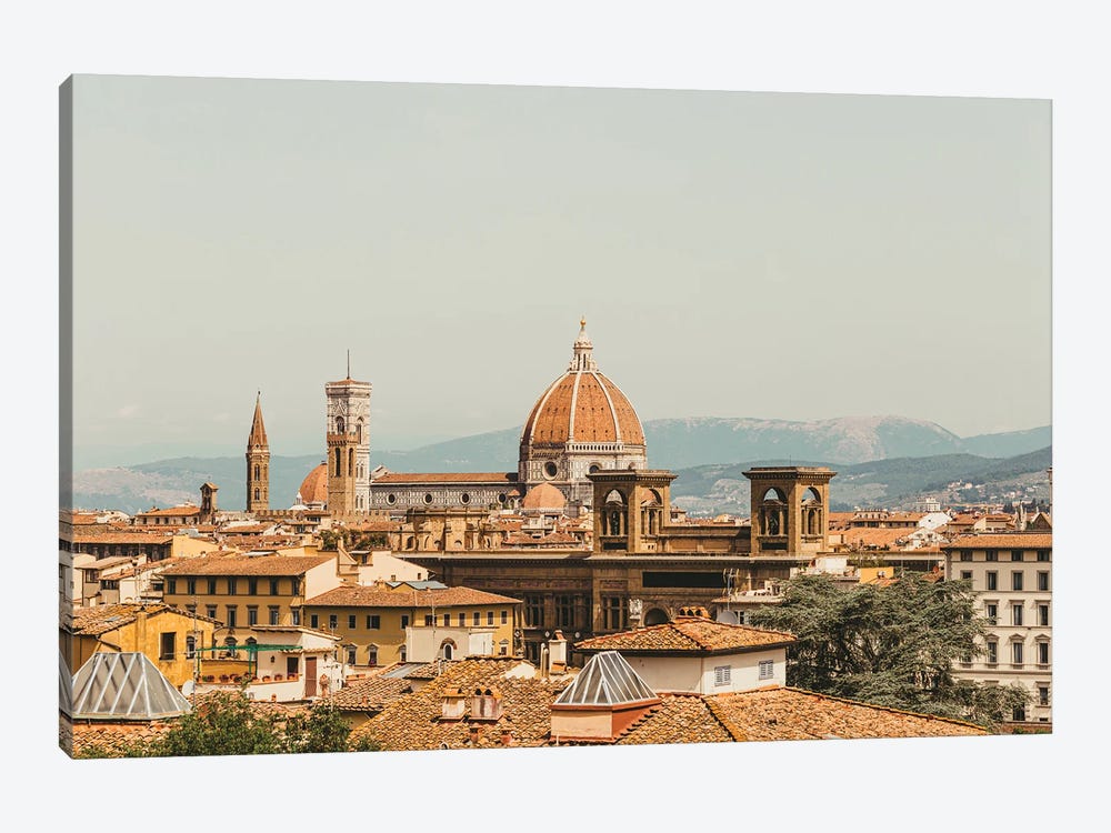 Over The Firenze Roofs by Florian Schleinig 1-piece Canvas Artwork