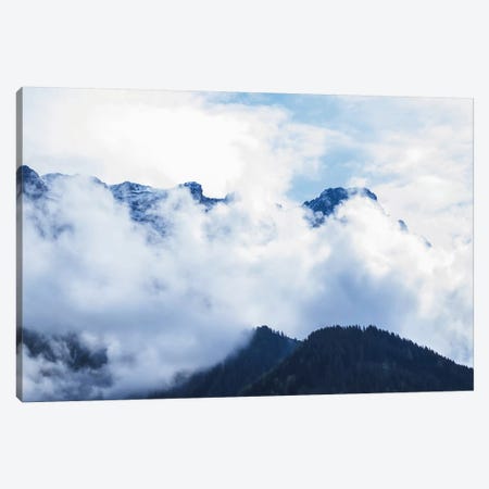 Cloudy Mountain I Canvas Print #FSC12} by Florian Schleinig Canvas Art