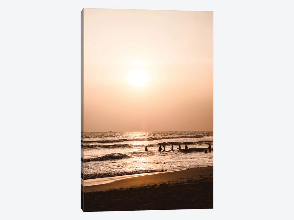 Sunset At The Beach I by Florian Schleinig 1-piece Canvas Print