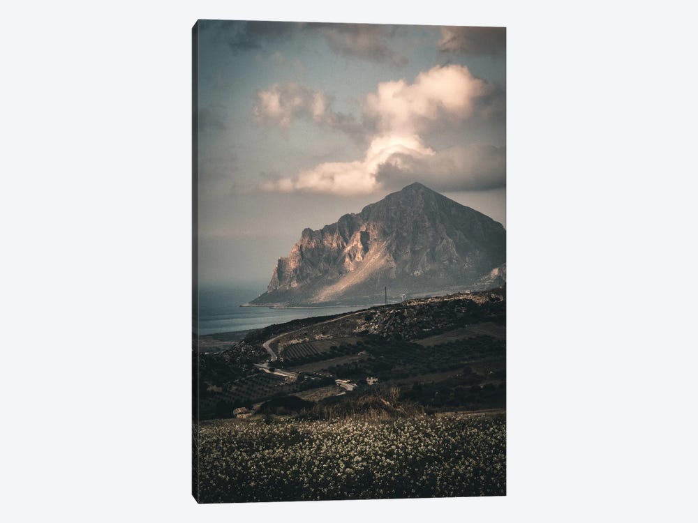 Sicily Landscape by Florian Schleinig 1-piece Canvas Art