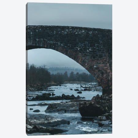 The Highland Bridge Canvas Print #FSC87} by Florian Schleinig Canvas Wall Art