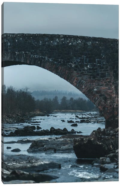 The Highland Bridge Canvas Art Print - Florian Schleinig