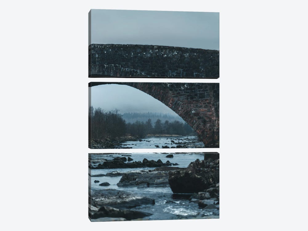 The Highland Bridge by Florian Schleinig 3-piece Art Print