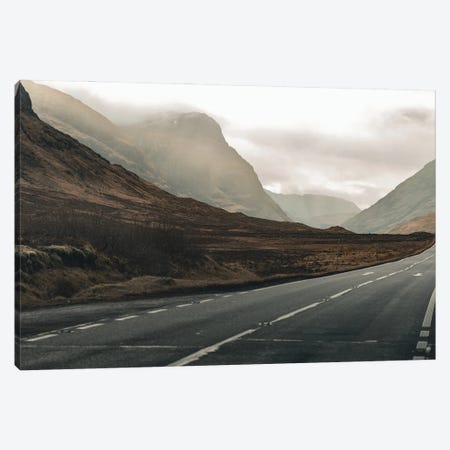 The Highlander Road Canvas Print #FSC93} by Florian Schleinig Canvas Art