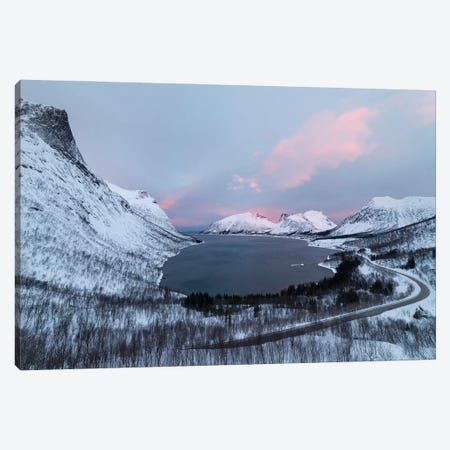 The First Light Over Senja Canvas Print #FSM68} by Floris Smeets Canvas Print