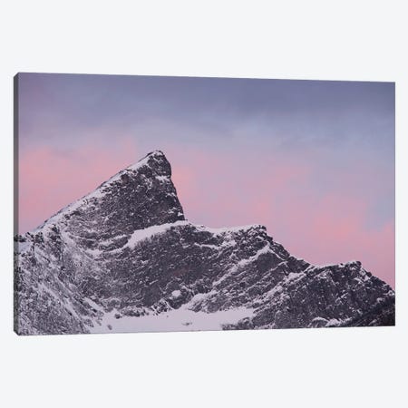 The First Light Coloring The Clouds Over Senja Canvas Print #FSM69} by Floris Smeets Canvas Print