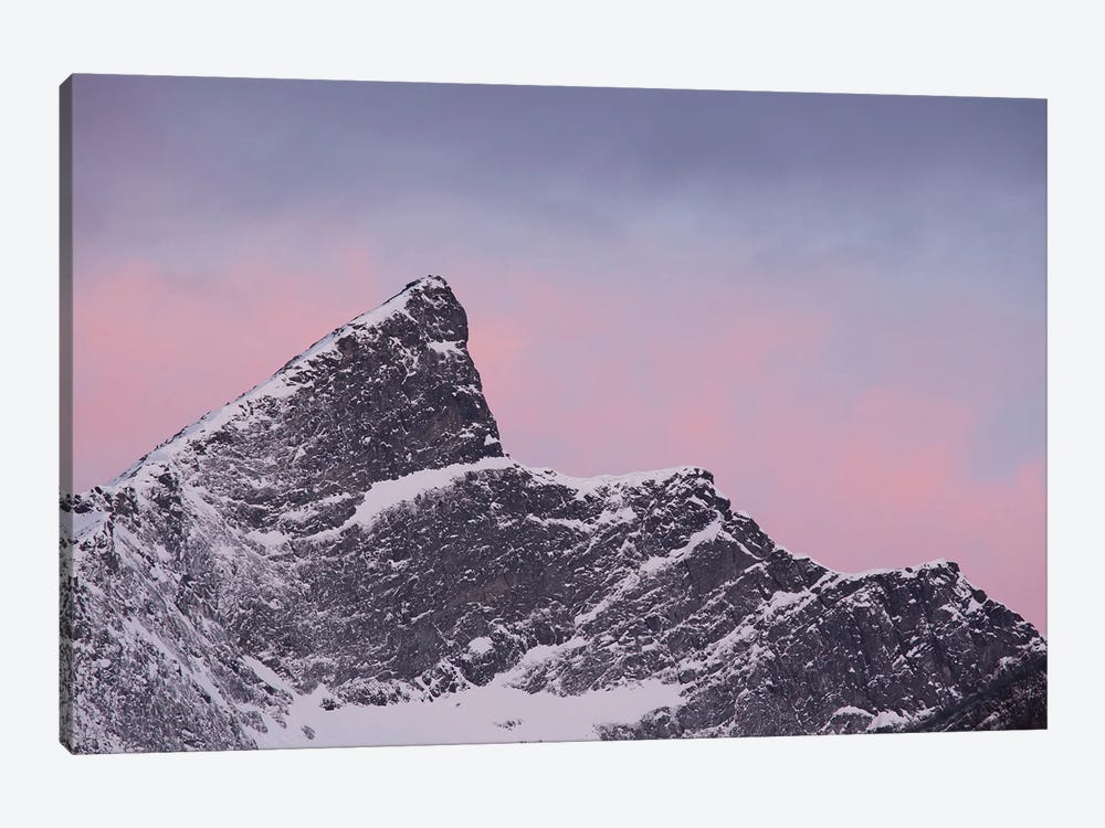 The First Light Coloring The Clouds Over Senja by Floris Smeets 1-piece Canvas Wall Art