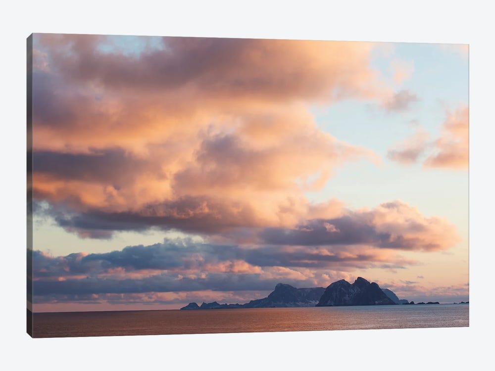 Sunset Over Værøy by Floris Smeets 1-piece Canvas Artwork