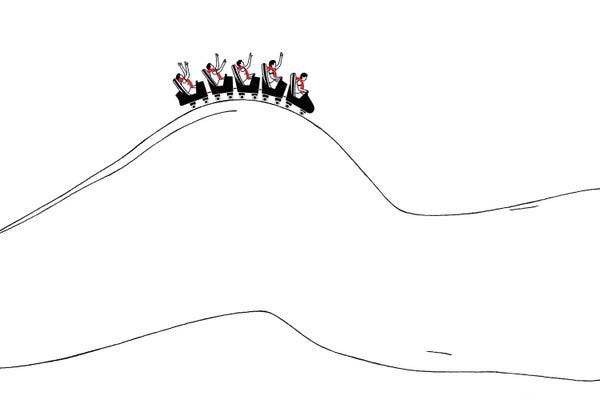 Black & White Minimalist Décor: Descent by Filippo Spinelli