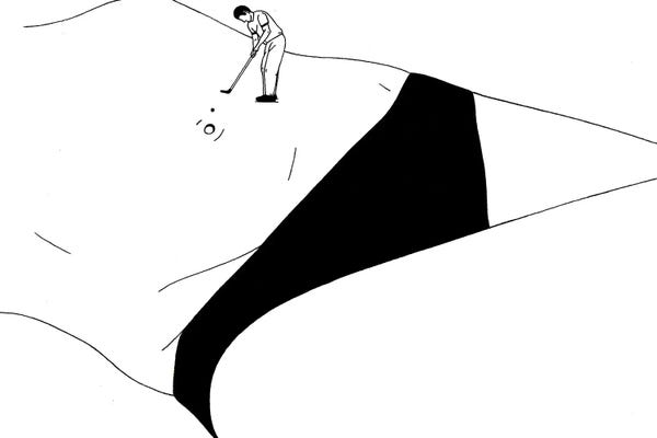 Golf: In The Hole by Filippo Spinelli