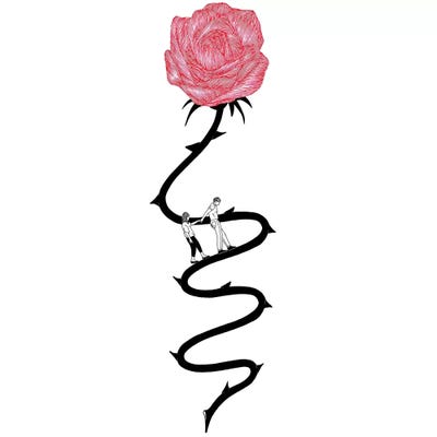 Pungent Path by Filippo Spinelli framed canvas print