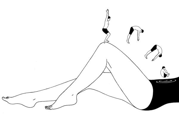 Crude Humor: Splash by Filippo Spinelli