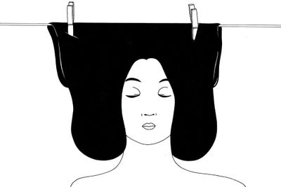 To Dry Thoughts by Filippo Spinelli framed canvas print