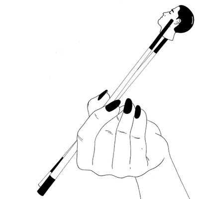 You Are The Food You Prefer by Filippo Spinelli metal wall art