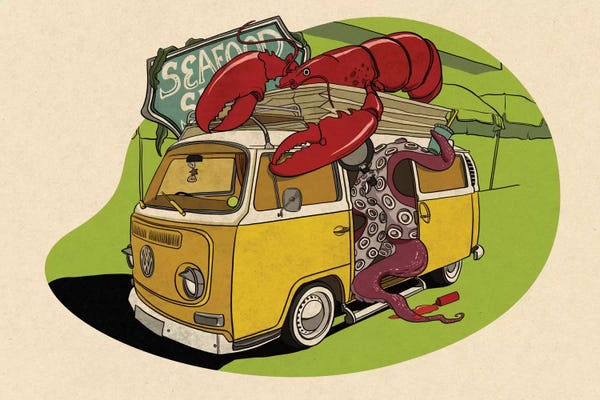 Lobsters: Eating Nemo by 5by5collective