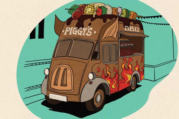 Trucks: Piggy's by 5by5collective