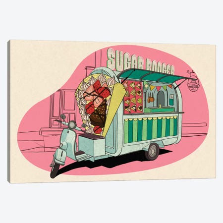 Sugar boogar Canvas Print #FTS9} by 5by5collective Canvas Art Print