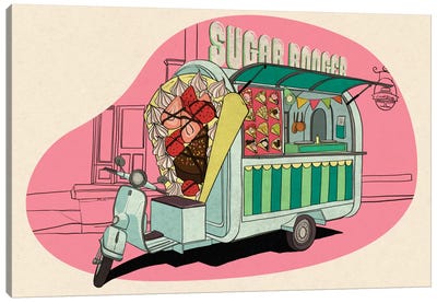 Sugar boogar Canvas Art Print - Sweets & Dessert Art