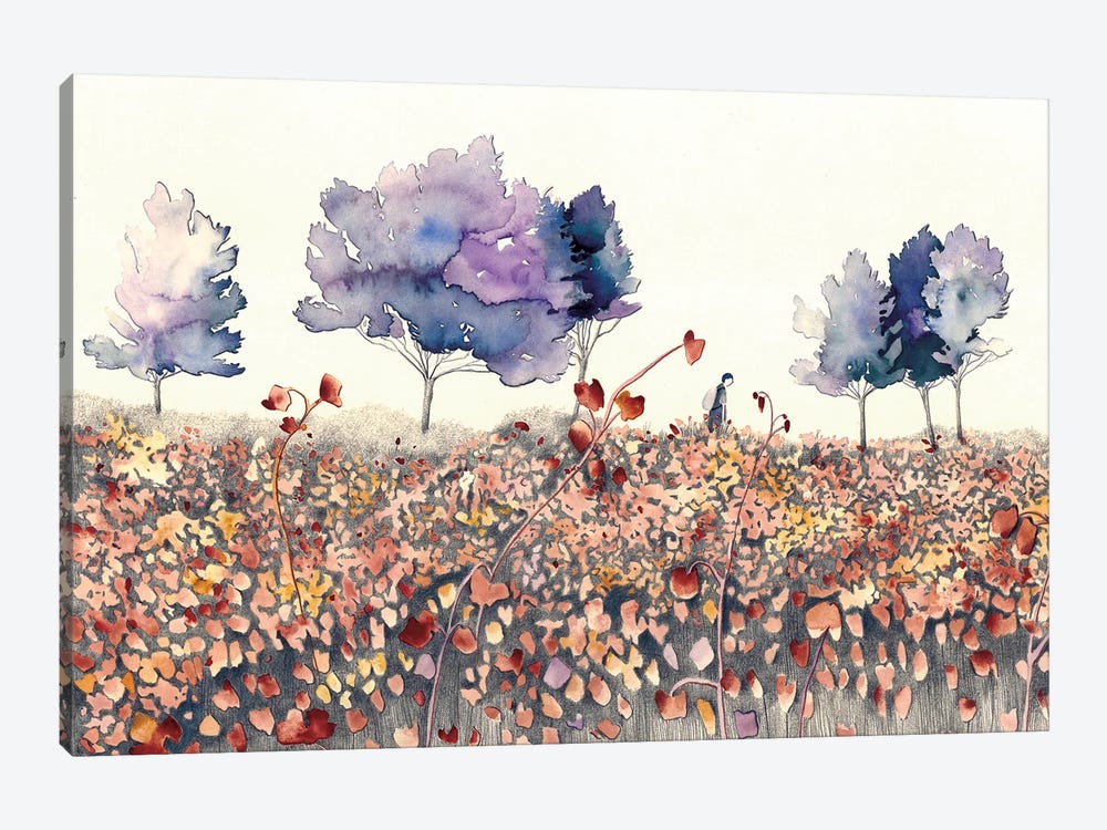 Spring by Flavia Cuddemi 1-piece Canvas Art