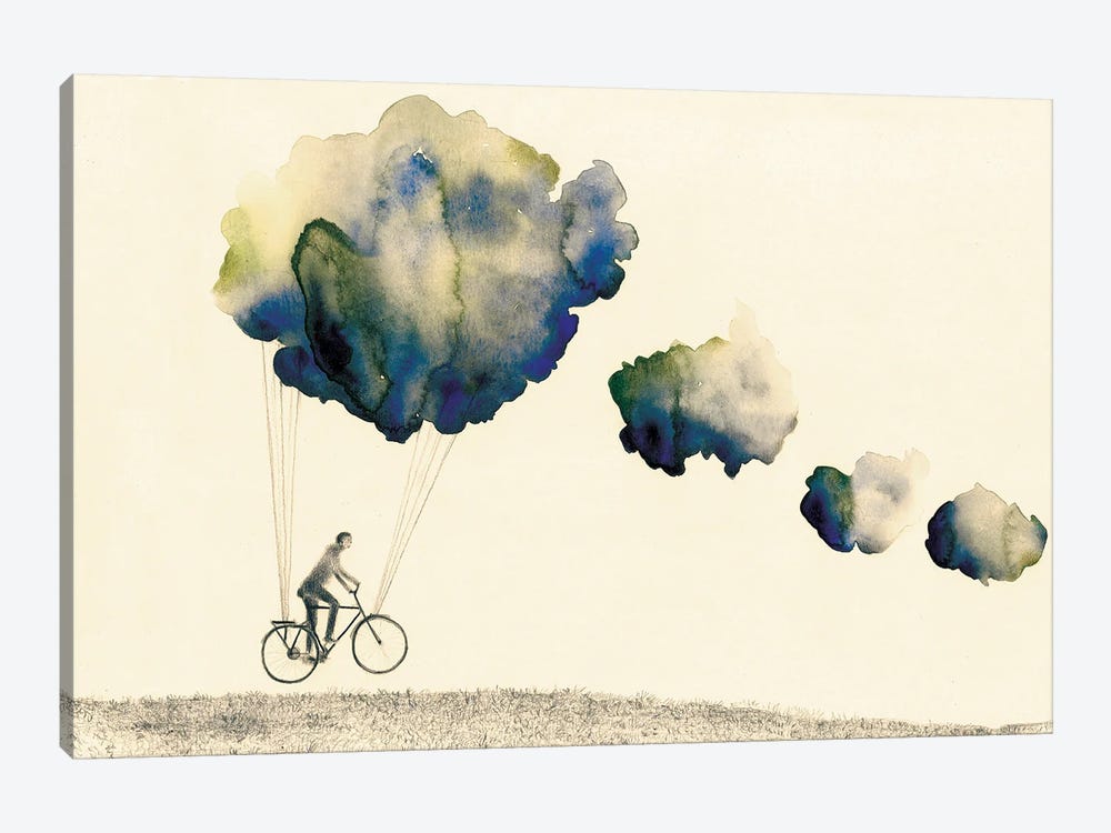 Flying by Flavia Cuddemi 1-piece Canvas Print