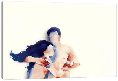 Eros Canvas Art Print - Subdued Nudes