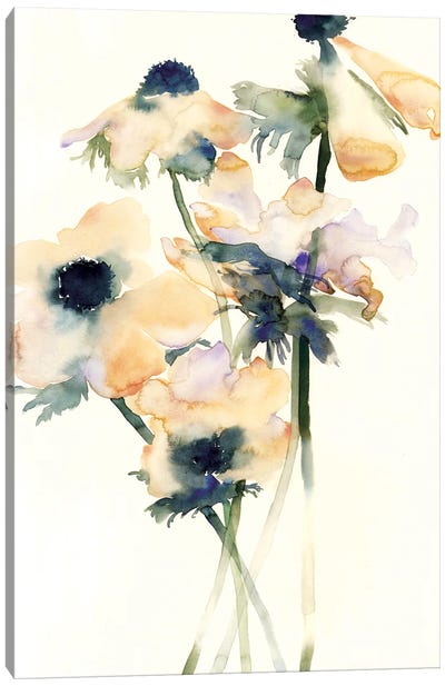 Flowers Bouquet II Canvas Art Print - Flavia Cuddemi