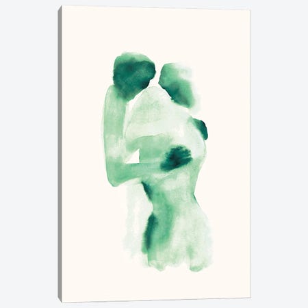 Hug Canvas Print #FVC37} by Flavia Cuddemi Art Print