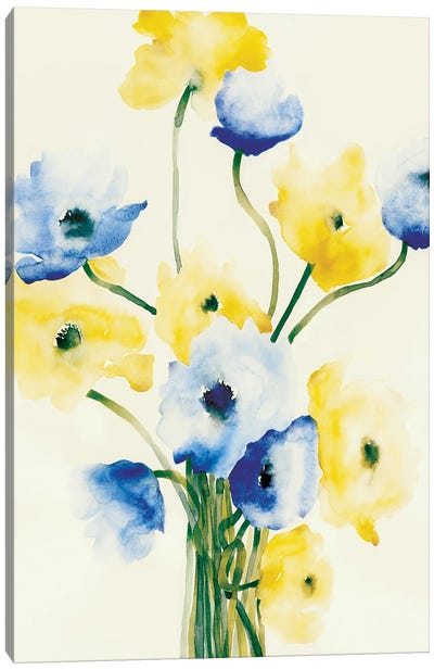 Poppies Canvas Art Print - Flavia Cuddemi