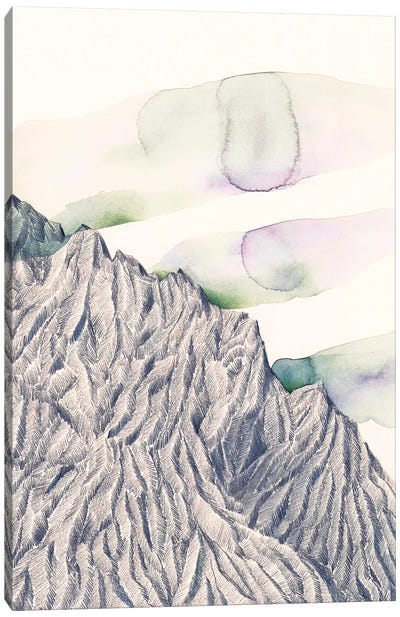 Mountain Sky Canvas Art Print - Flavia Cuddemi
