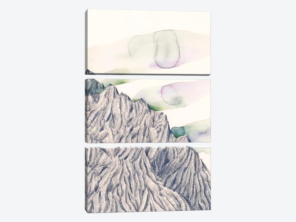 Mountain Sky by Flavia Cuddemi 3-piece Canvas Art