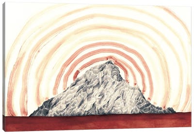 Volcano Canvas Art Print - Flavia Cuddemi