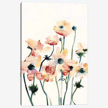 Flowers Bouquet VII Canvas Print #FVC7} by Flavia Cuddemi Canvas Print