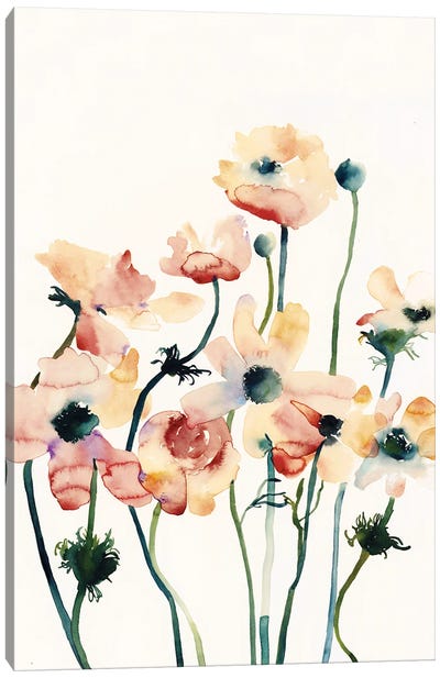 Flowers Bouquet VII Canvas Art Print - Flavia Cuddemi