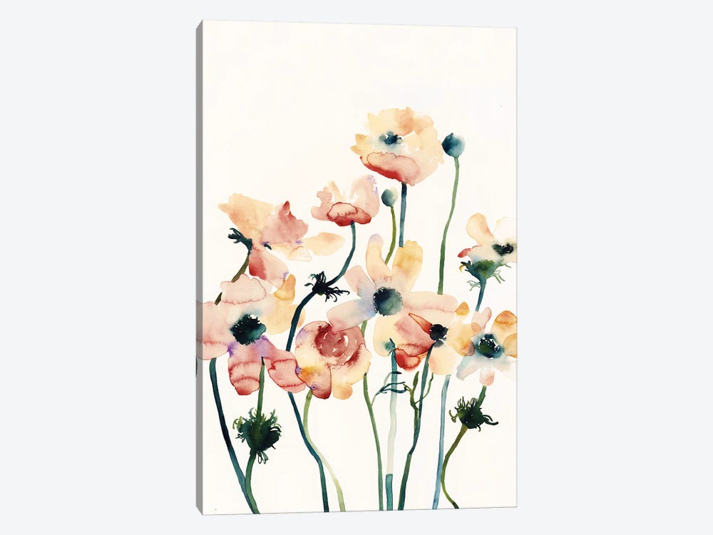Flowers Bouquet VII by Flavia Cuddemi 1-piece Canvas Art