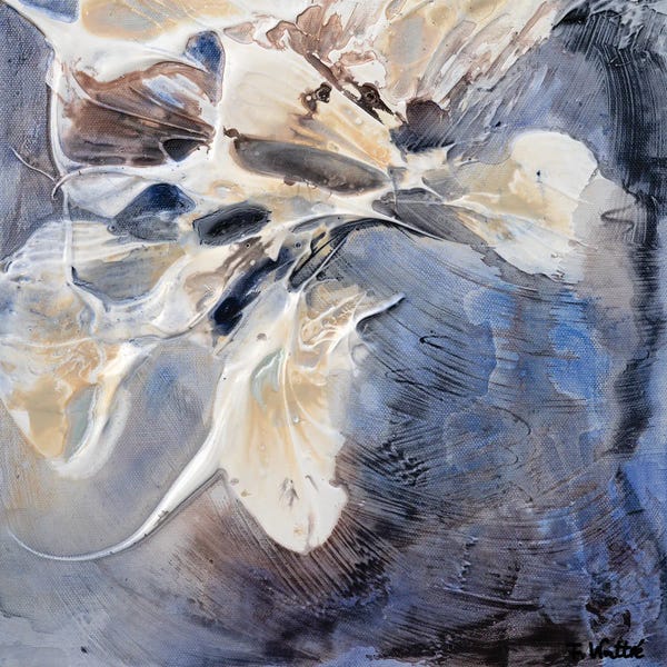 Black & White & Gold: The Soil Of Appreciation II by Françoise Wattré