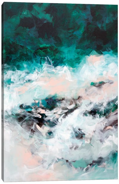 The Sound Of The Sea Canvas Art Print - Françoise Wattré