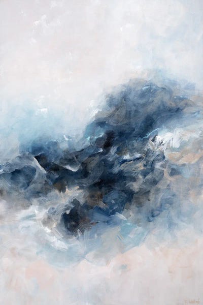 Grounded by Françoise Wattré framed canvas print