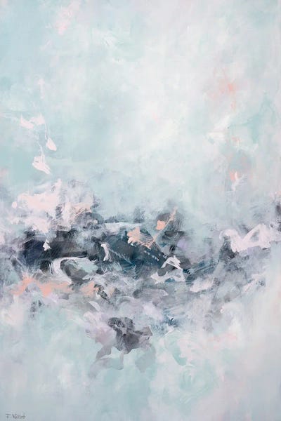 As Precious As A Cherry Blossom by Françoise Wattré framed canvas print