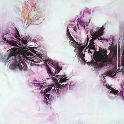 Happy Memories by Françoise Wattré framed canvas print