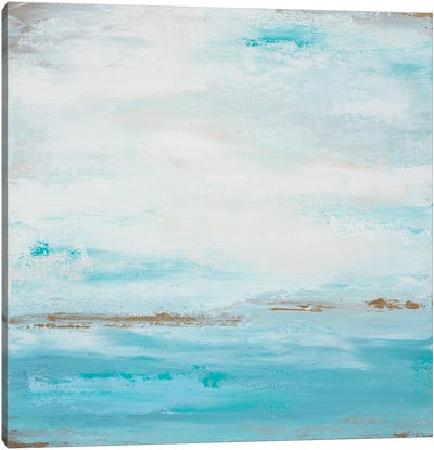Smooth Sea I Canvas Art Print - Françoise Wattré