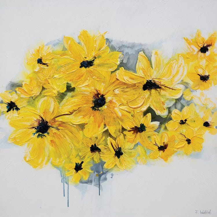 Sunshine Garden by Françoise Wattré wall art