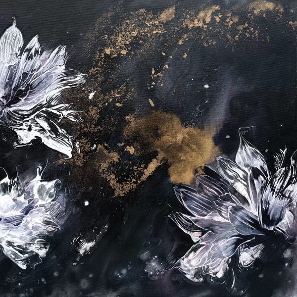 Textured Florals: The Song Is For You by Françoise Wattré