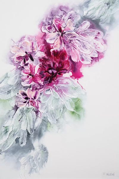 The Sweet Smell Of Happiness by Françoise Wattré framed canvas print