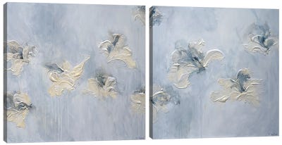 A New Morning Diptych Canvas Art Print - Françoise Wattré