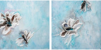 In The Turquoise Sea Diptych