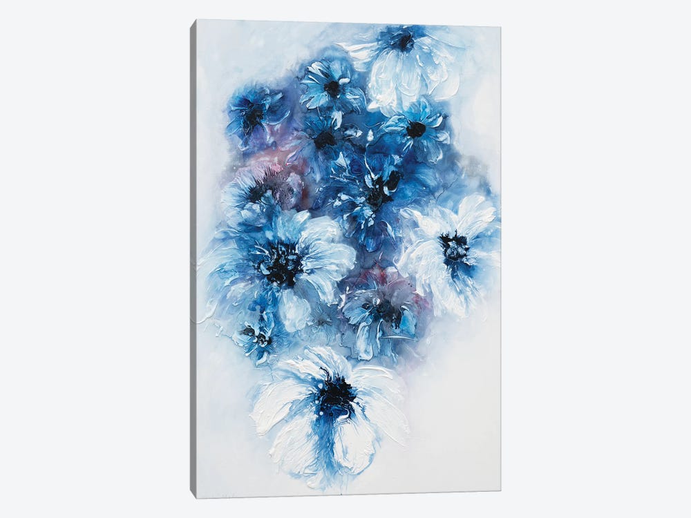 Blue Dreams by Françoise Wattré 1-piece Canvas Print