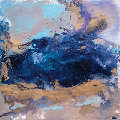 As Wild As The Ocean by Françoise Wattré canvas print