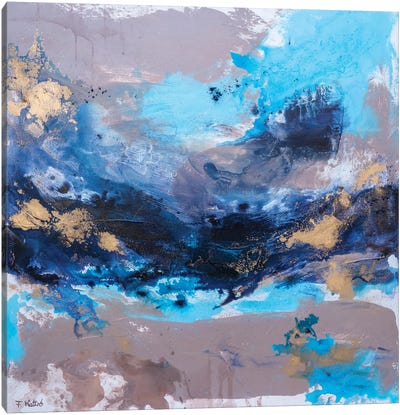 Ocean Breeze I Canvas Art Print - Françoise Wattré