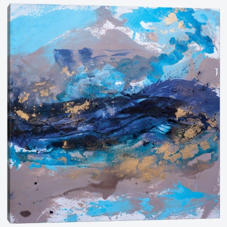 Ocean Breeze II Canvas Print #FWA93} by Françoise Wattré Canvas Art Print